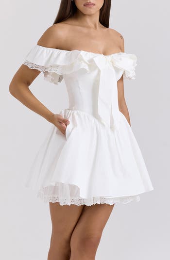 Jaide Off the Shoulder Minidress