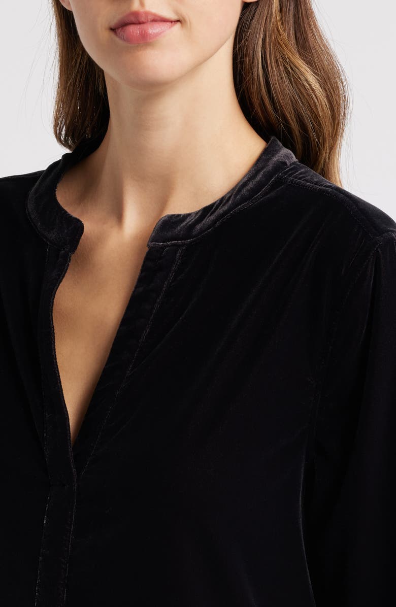 Masai Copenhagen Nokolo Velvet Shift Dress, Alternate, color, 