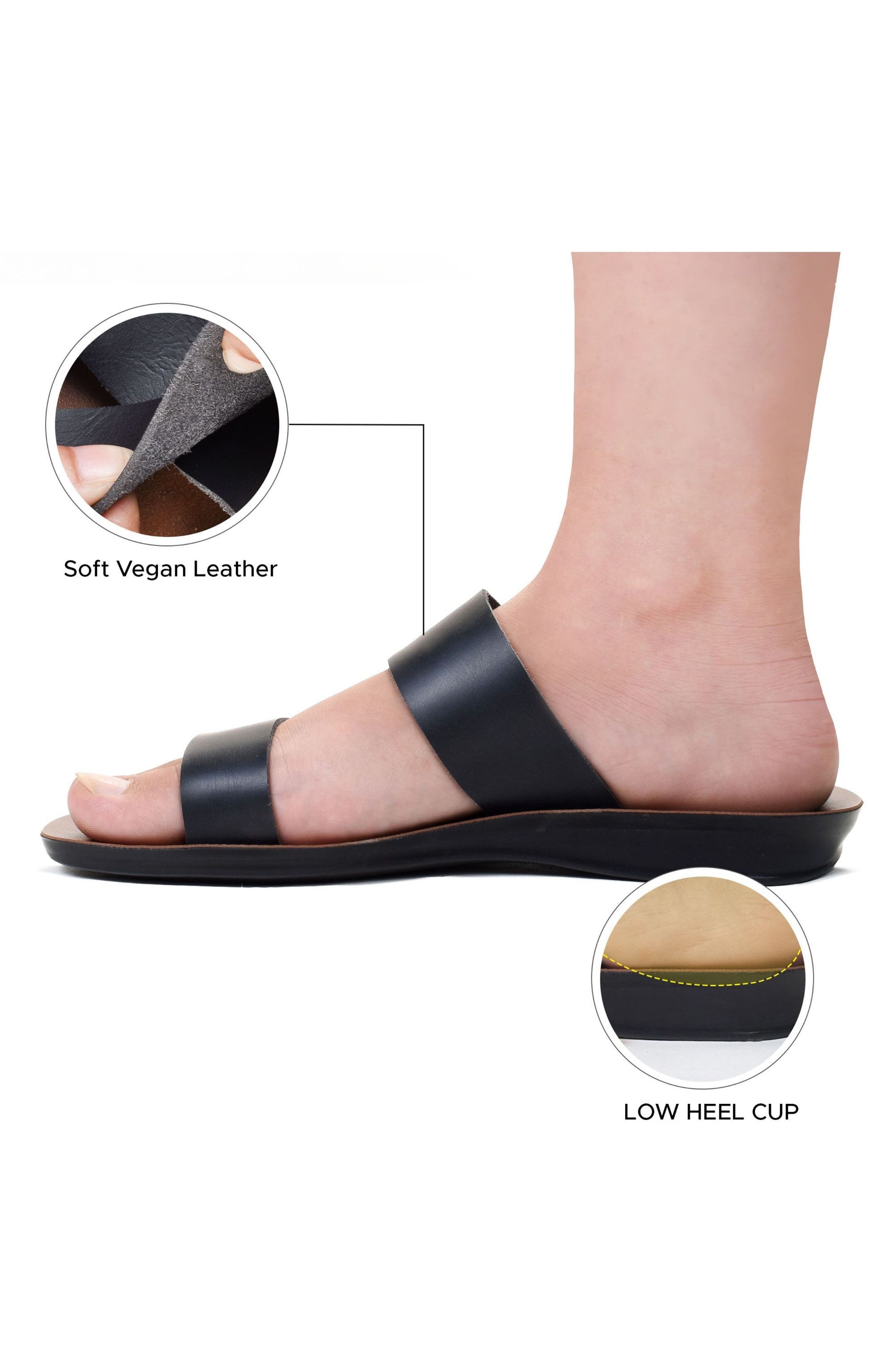 AEROSOFT Ella Comfort Flat, Alternate, color, Black