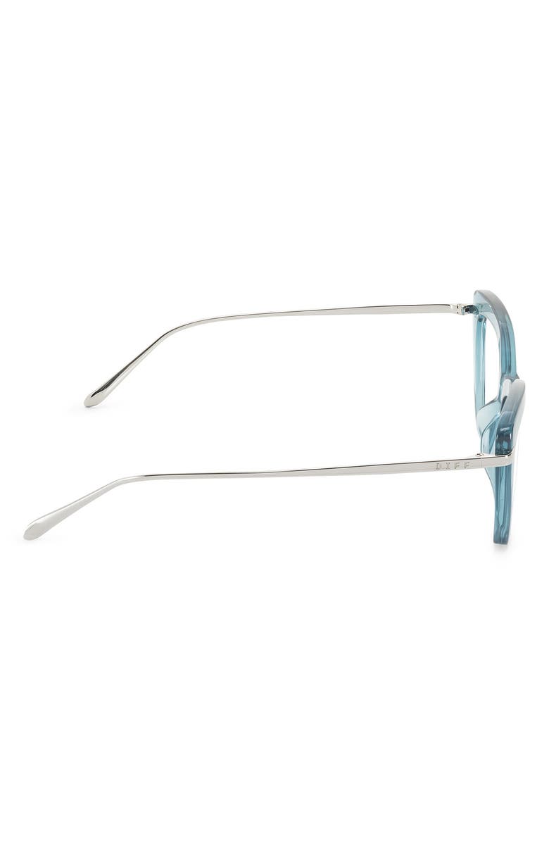 DIFF Mila 54mm Cat Eye Optical Glasses, Alternate, color,