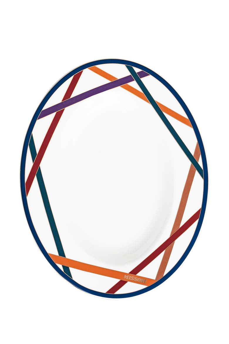 Pickle Dish NASTRI  Multicolor diam. 9", Main, color, Multicolor
