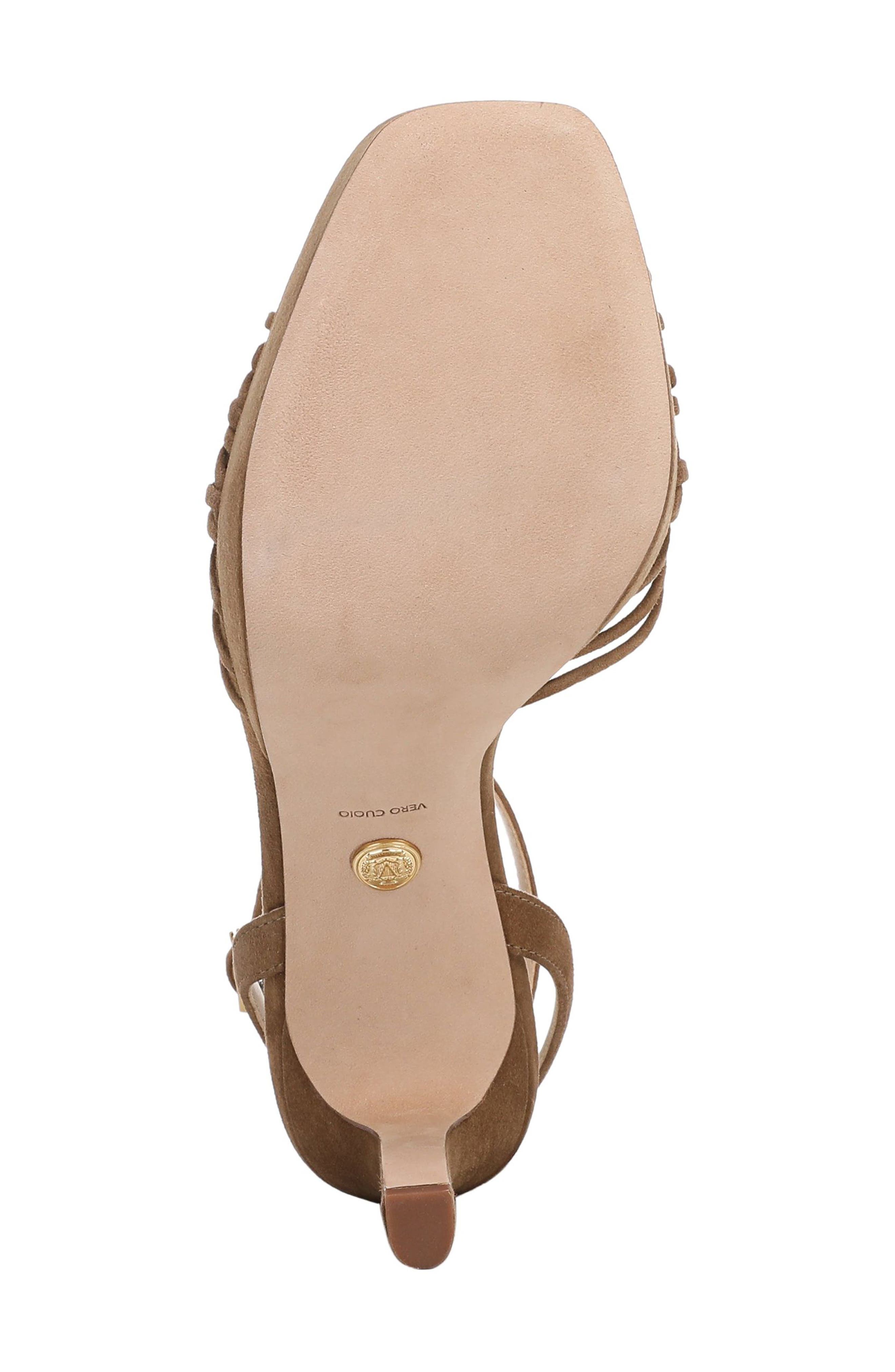 Beverlee Ankle Strap Platform Sandal, Alternate, color, CHESTNUT