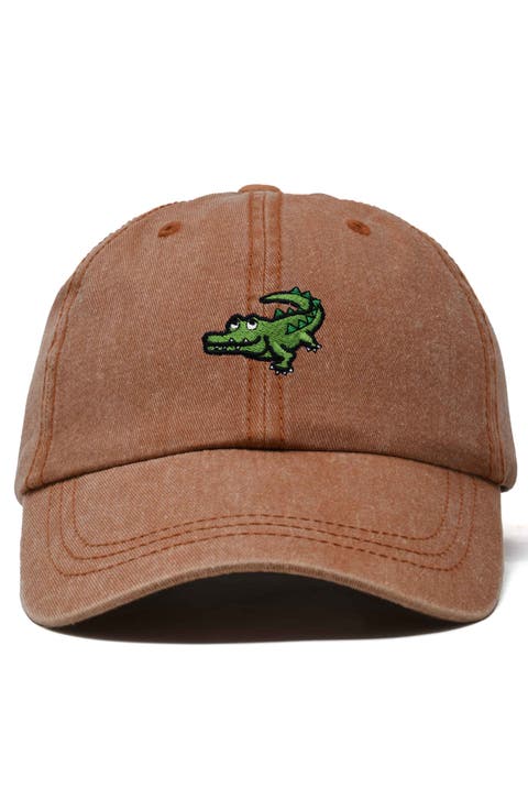 Alligator Embroidered Wildlife Cap
