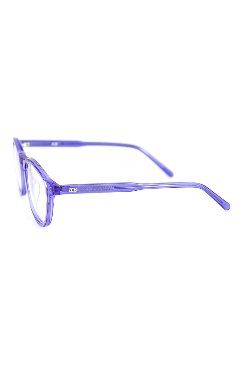 Albie 50mm Round Optical Frames, Alternate, color, BLUE