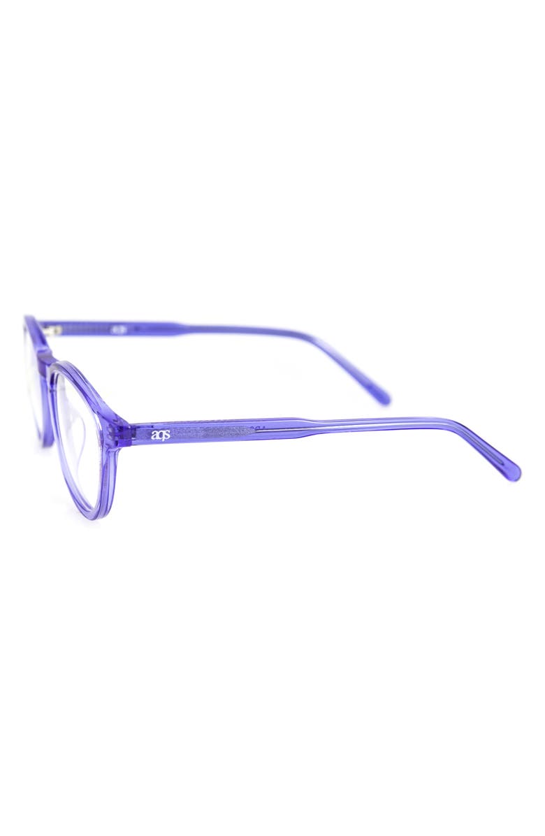 AQS Albie 50mm Round Optical Frames, Alternate, color, Blue