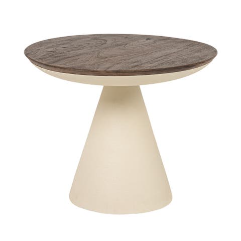 Pedestal Side Table
