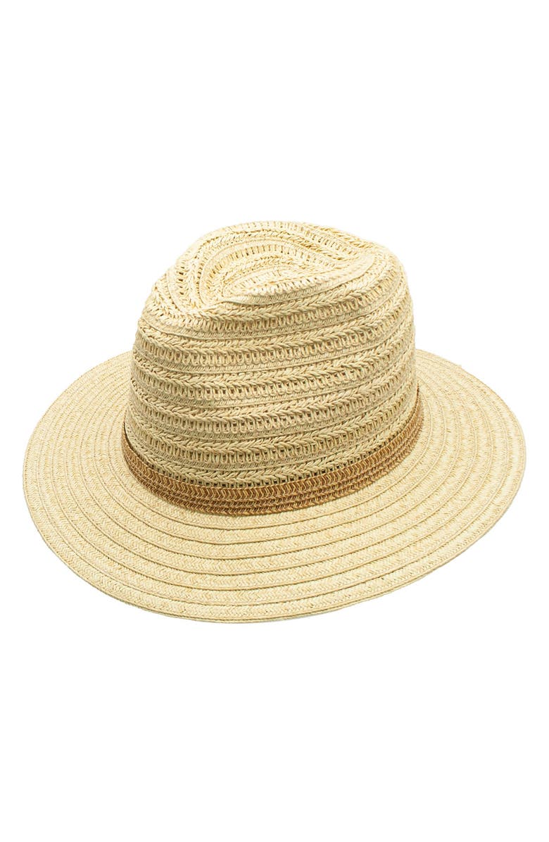 PETER GRIMM Anderson Paper Hat, Main, color, Natural