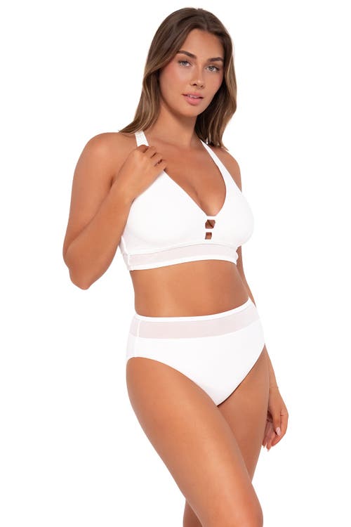 Sunsets Danica Bikini Swimsuit Top In White