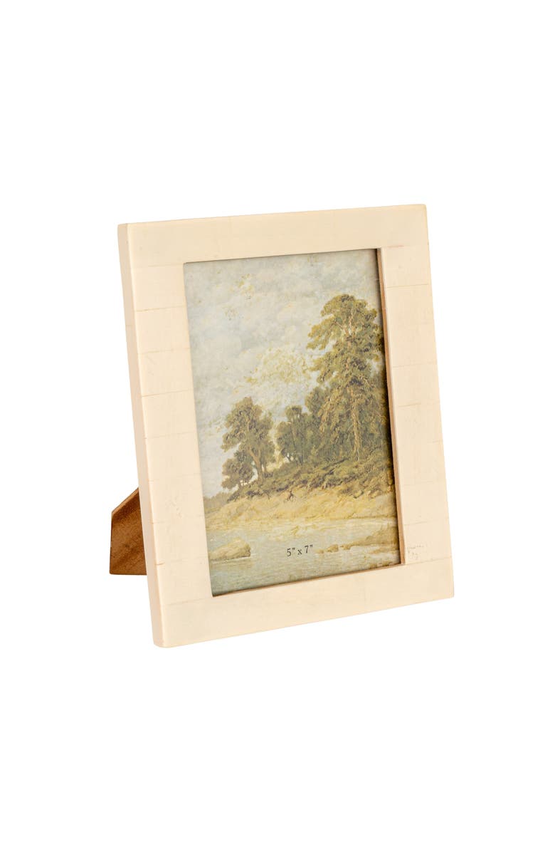 Storied Home Resin Photo Frame, Main, color, White