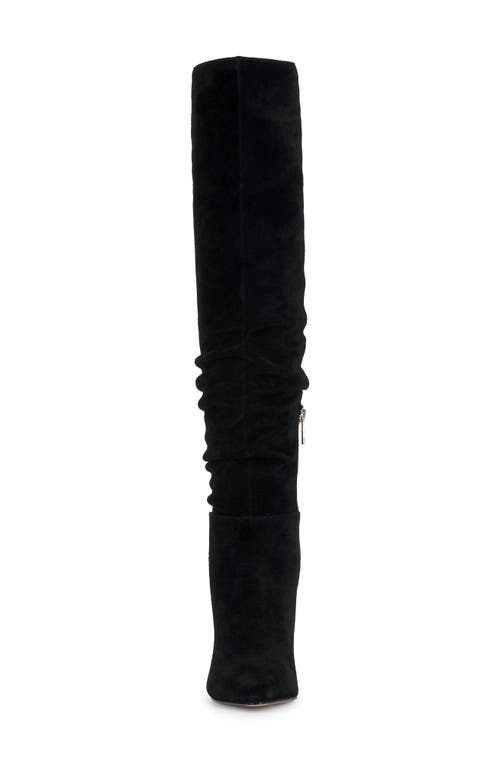 Jessica Simpson Emetta Pointed Toe Over The Knee Boot In Black