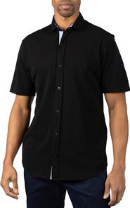 TailorByrd Slub Pique Button-Up Shirt