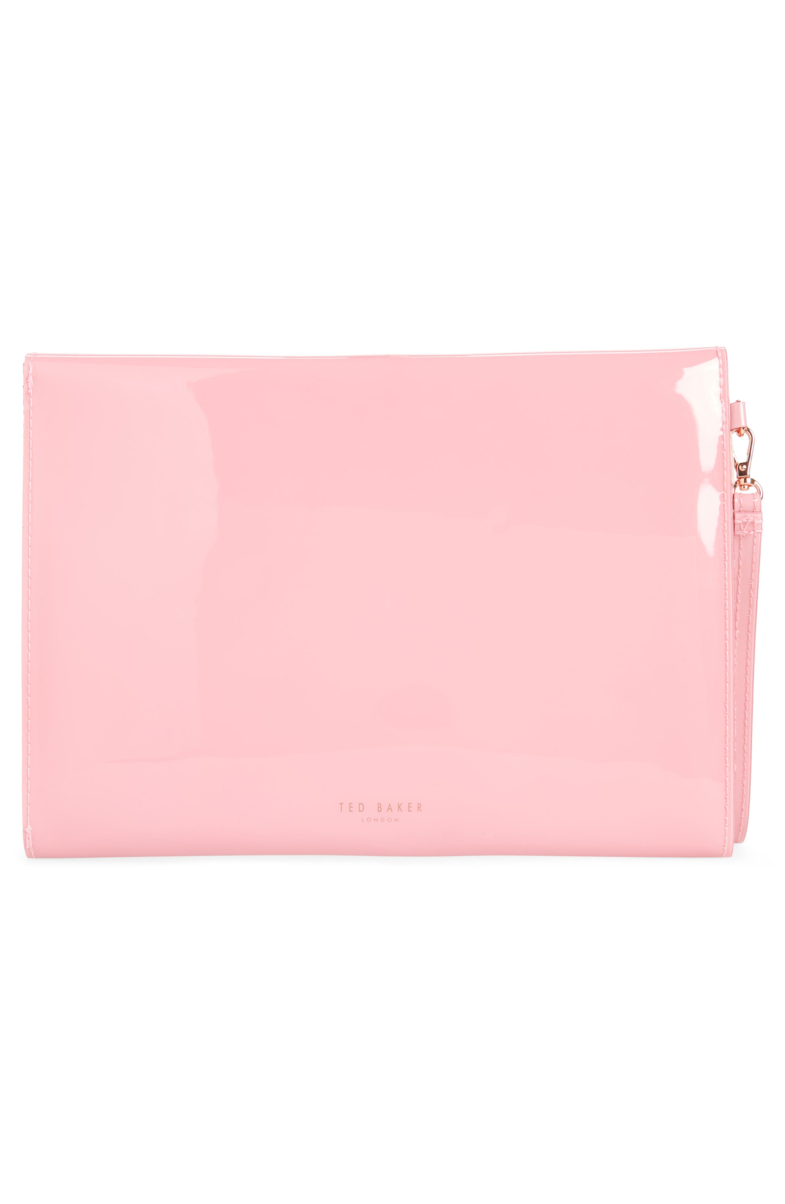 Cersei Envelope Clutch, Alternate, color, PINK