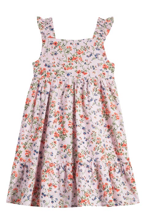 Kids' Floral Print Cotton Dress (Little Kid & Big Kid)