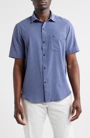 Tommy Bahama Bahama Coast Venice Vines IslandZone® Short Sleeve Button-Up Shirt