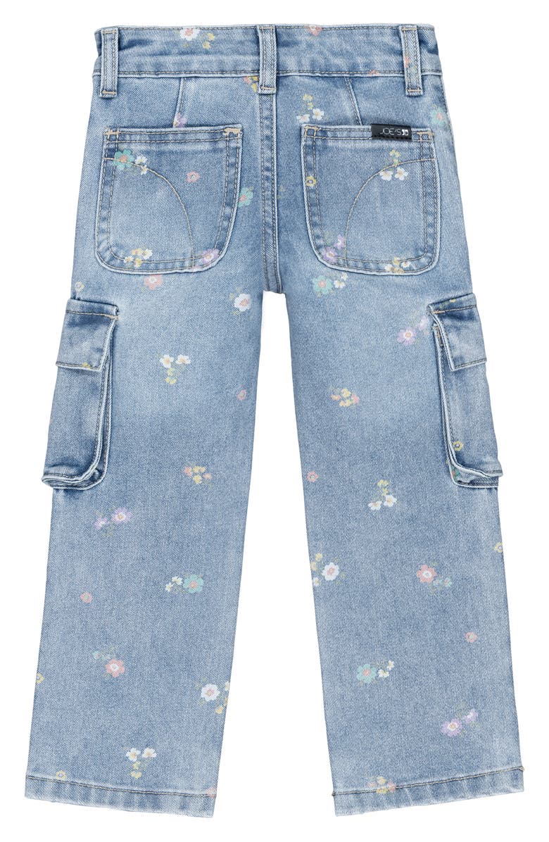 Joe's Jeans Kids' Floral Cargo Pants, Alternate, color, Bleach Wash 130