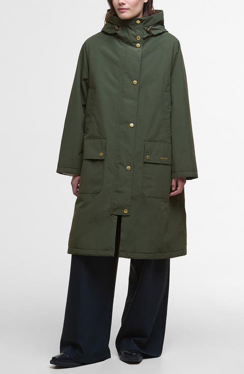 Catalina Hooded Water Resistant Coat