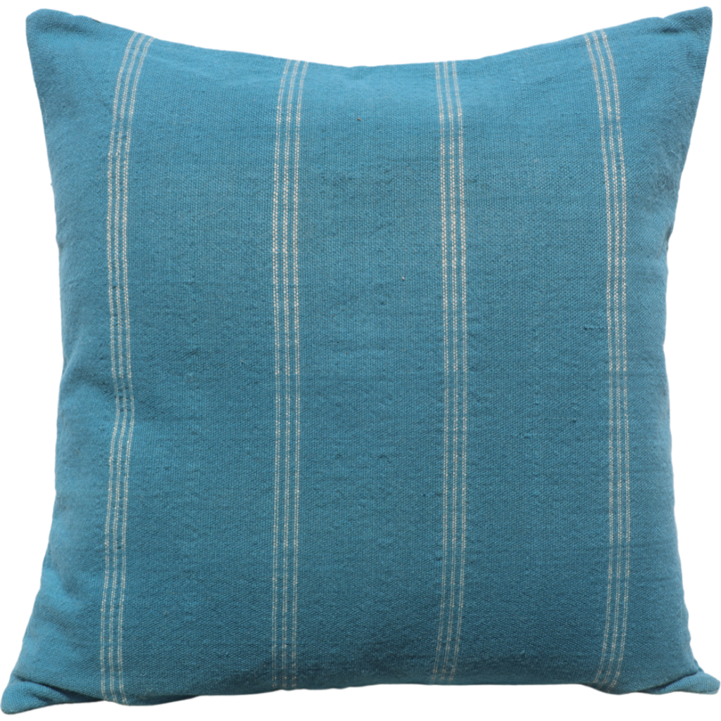 Alamwar Handwoven Pillow Cover In Purple