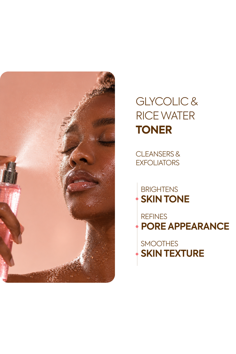 Glycolic & Rice Water Toner, Alternate, color, None