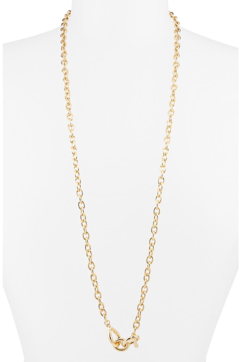 Toggle Wrap Chain Necklace, Alternate, color, GOLD