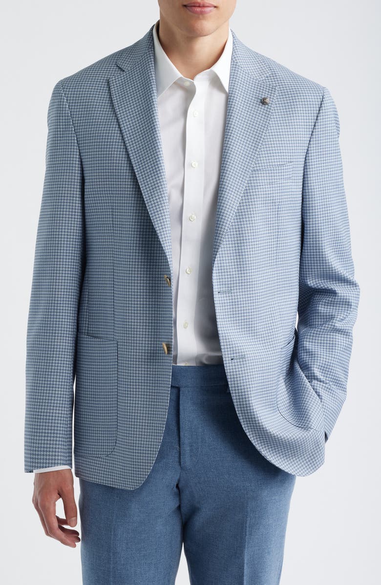 Jack Victor Morton Unconstructed Wool Sport Coat, Main, color, Light Grey