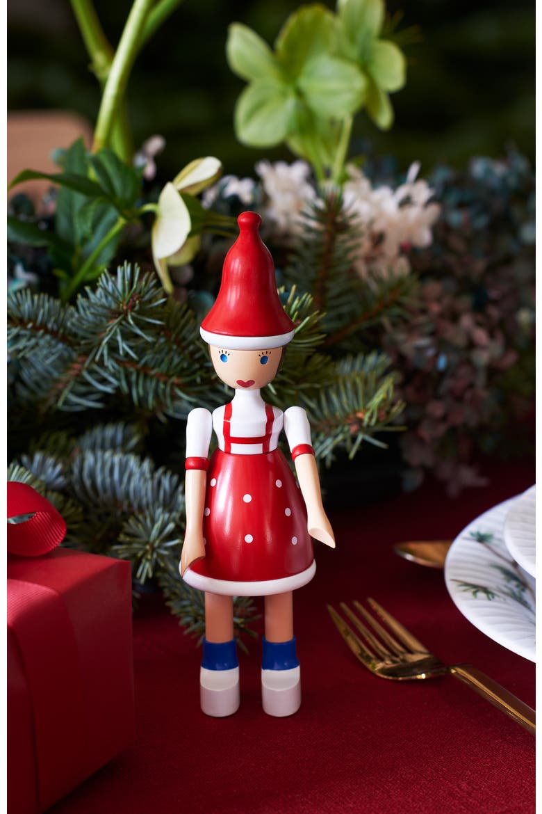 Kay Bojesen Christmas Lise, Alternate, color, Red/Blue/White
