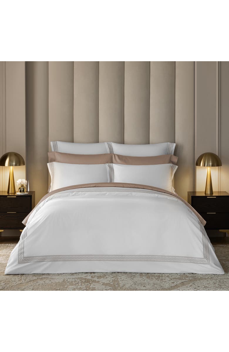 Togas Persephone duvet cover, Alternate, color, White