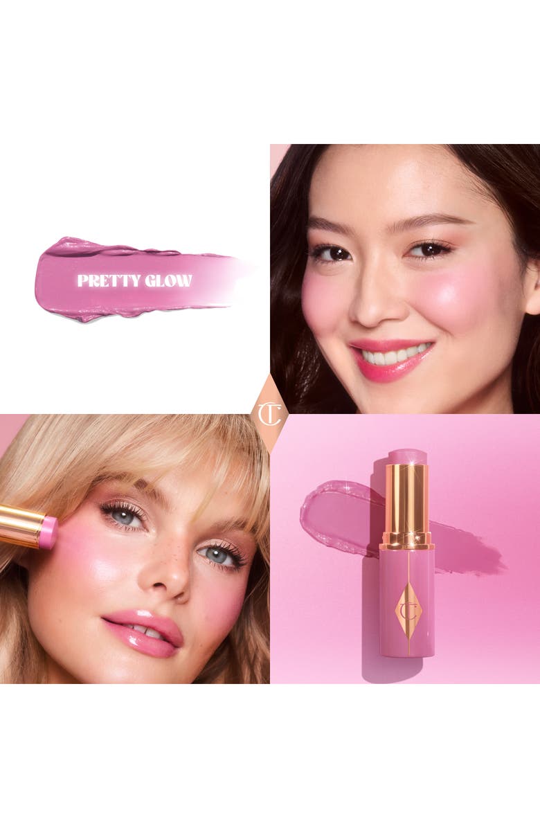 Charlotte Tilbury Unreal Blush Stick, Alternate, color, Pretty Glow