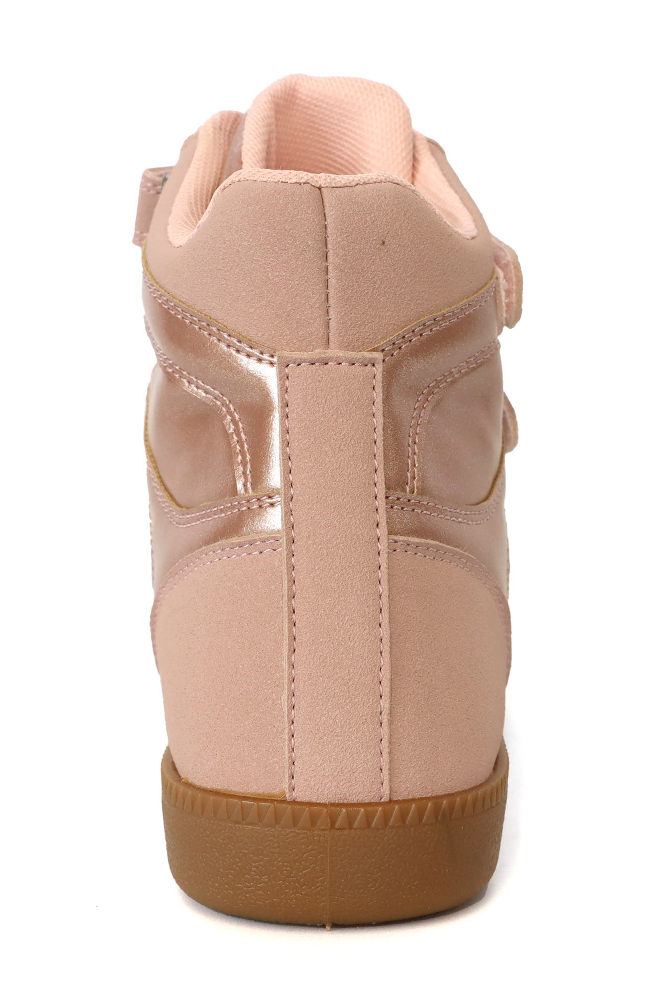 Kids' Slater Strappy Wedge Sneaker, Alternate, color, DUSTY PINK