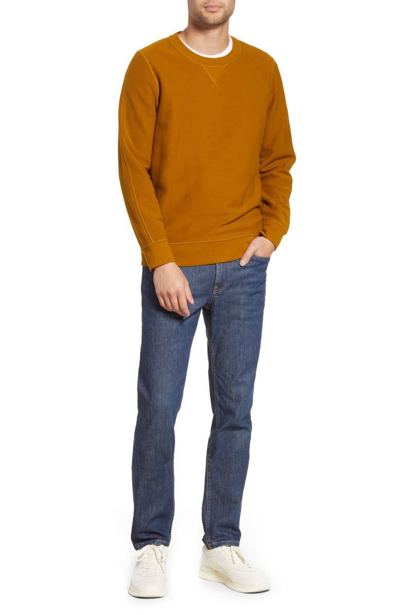 Everlane The Twill Rib Sweatshirt, Alternate, color, 