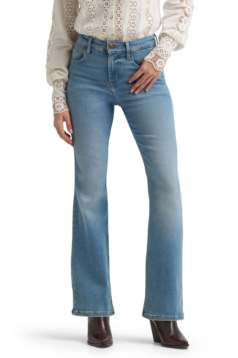 Ever Fit Mid Rise Bootcut Jeans, Main, color, AROUND THE BEND