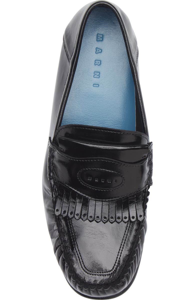 Marni Collapsible Loafer, Alternate, color, Black