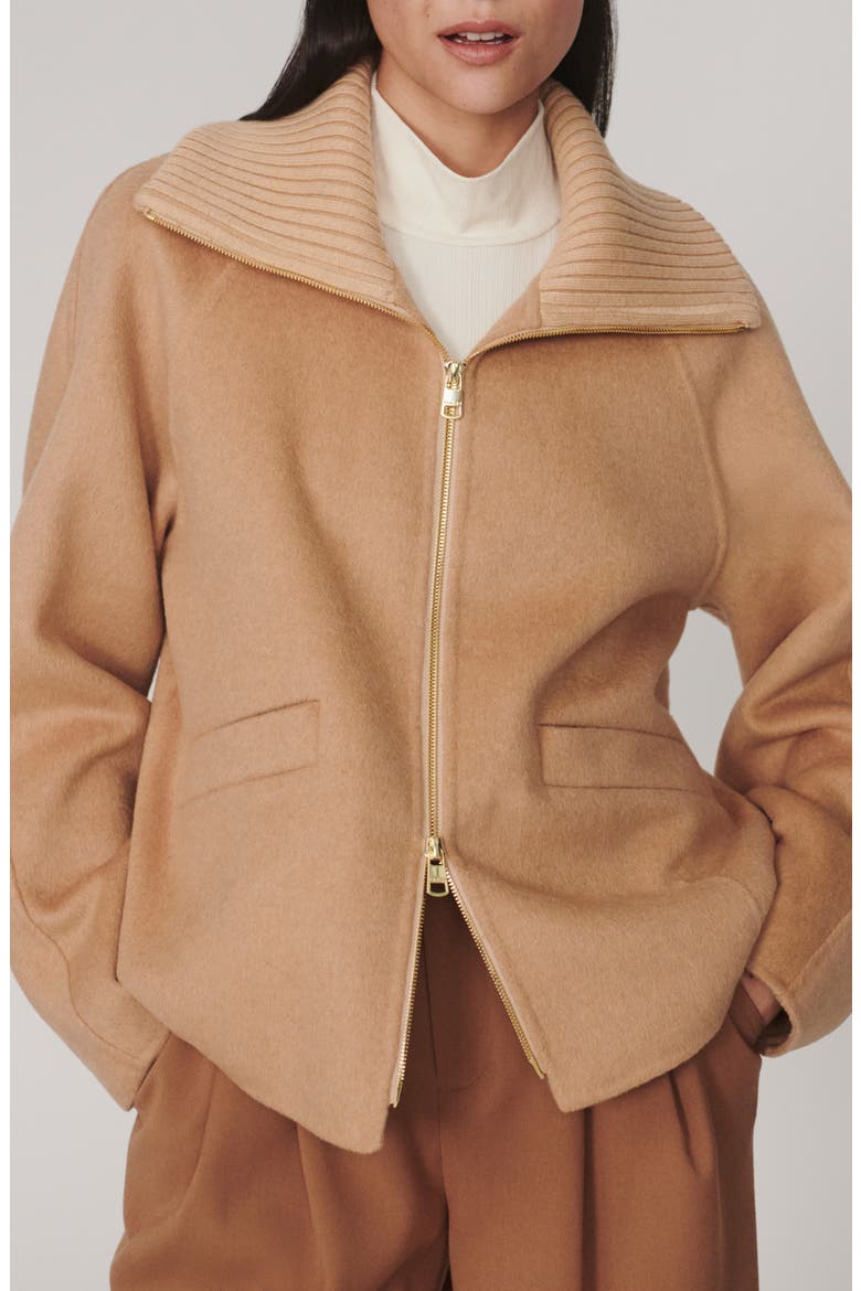 Darnley Short Jacket, Main, color, CANDIED GINGER