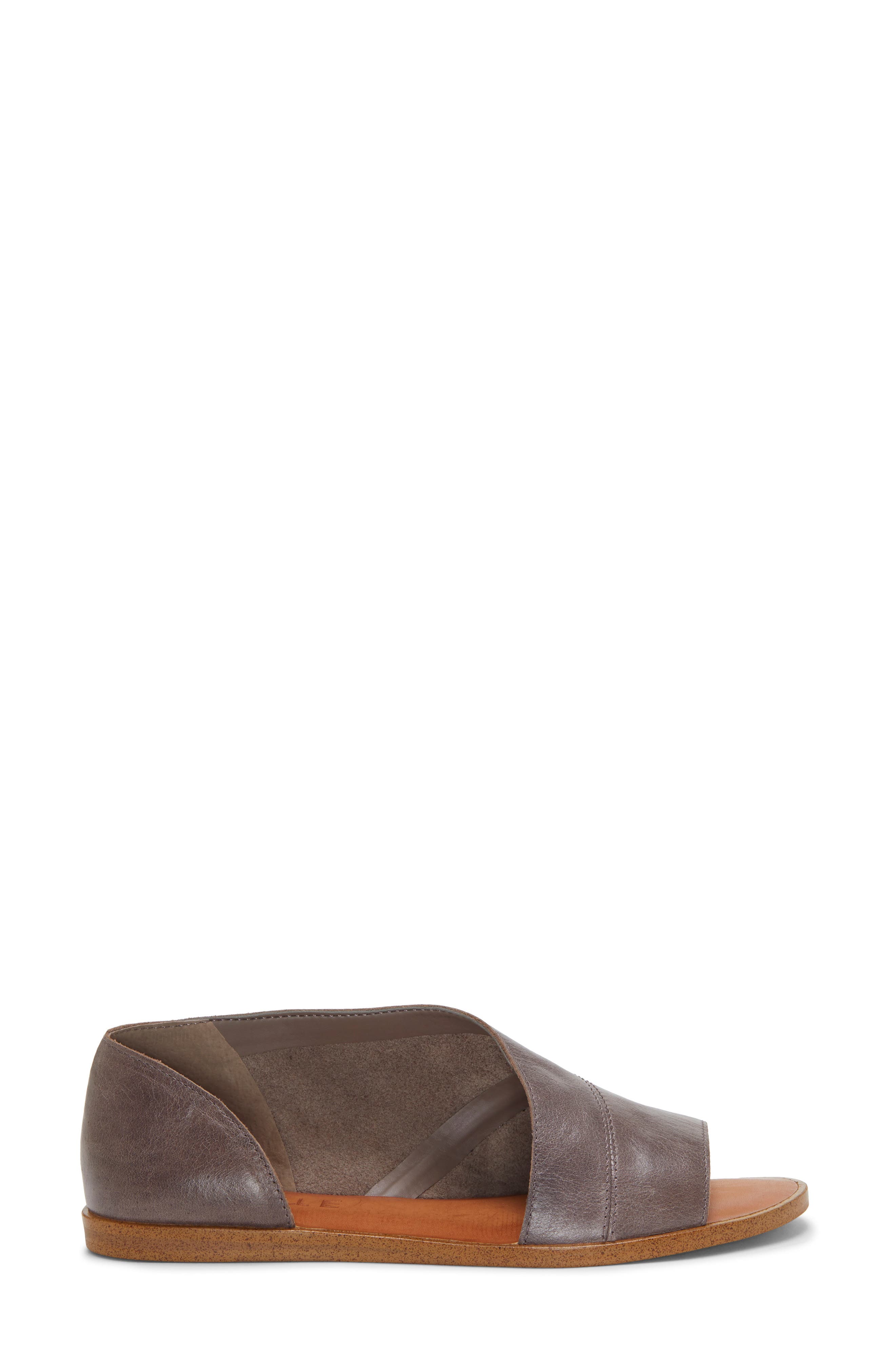 Celvin Sandal, Alternate, color, ZINC LEATHER