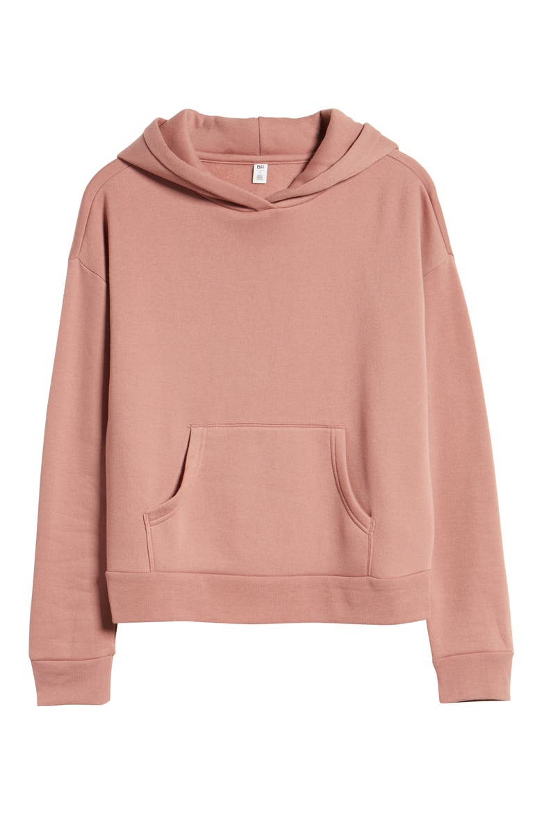 Hoodie Sweatshirt, Alternate, color, TAN BURLWOOD