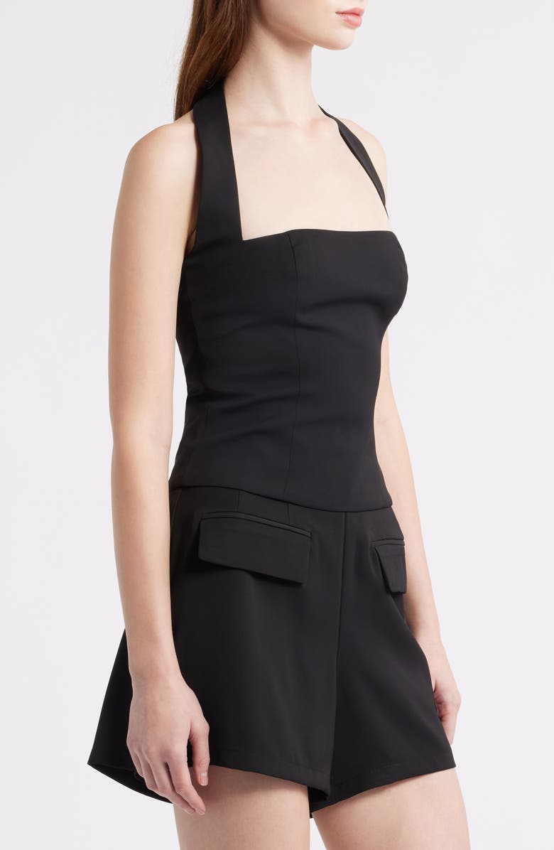 Odd Muse The Ultimate Muse Halter Top, Alternate, color, Black