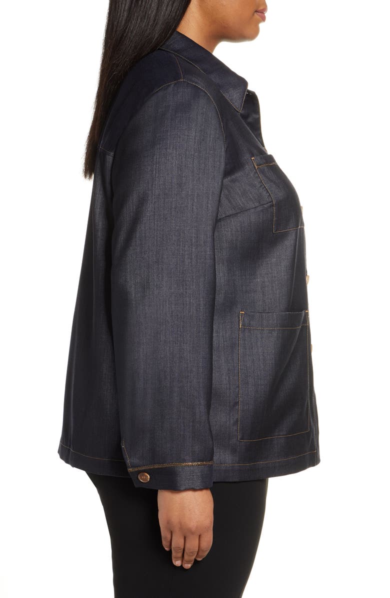 Lafayette 148 New York Esmeralda Mercantile Cloth Jacket, Alternate, color,