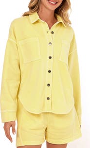 Threads 4 Thought Blaire Mineral Wash Fleece Shirt Jacket