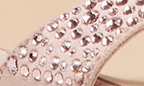 Stuart Weitzman Nudist Shine 75 Sandal In Light Rose/ballet