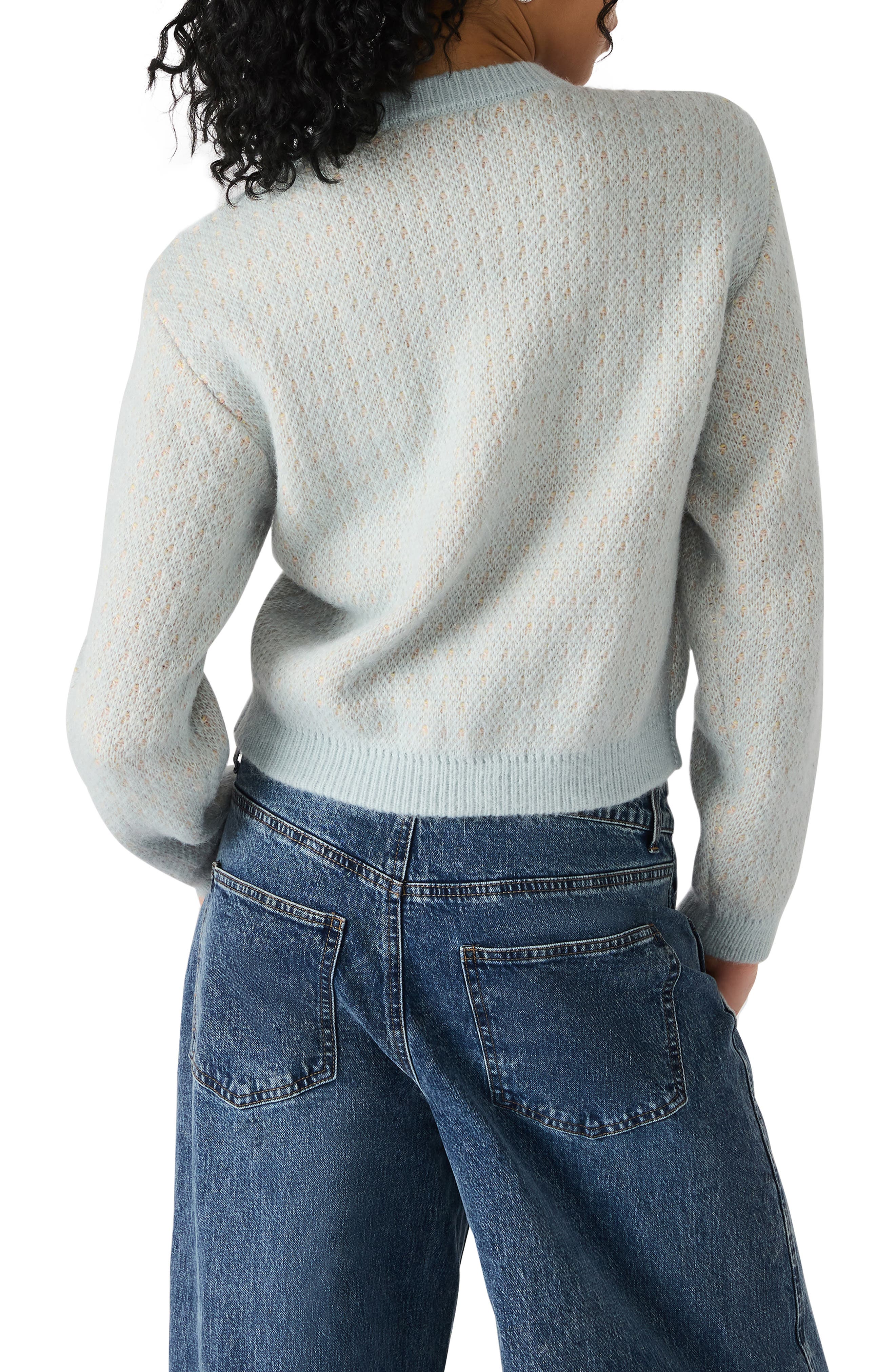 Jena Crop Sweater Jacket - image 2