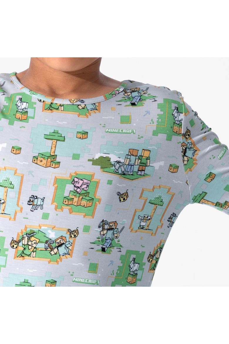 Kids' Minecraft Overworld Dreams Set of 2 Piece Pajamas, Alternate, color, Minecraft Overworld Dreams