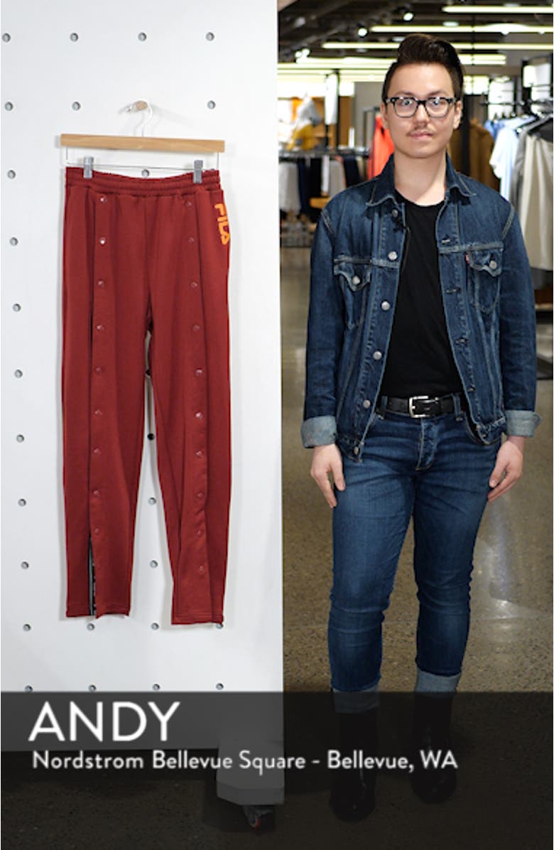 Alice Snap Front Track Pants, sales video thumbnail
