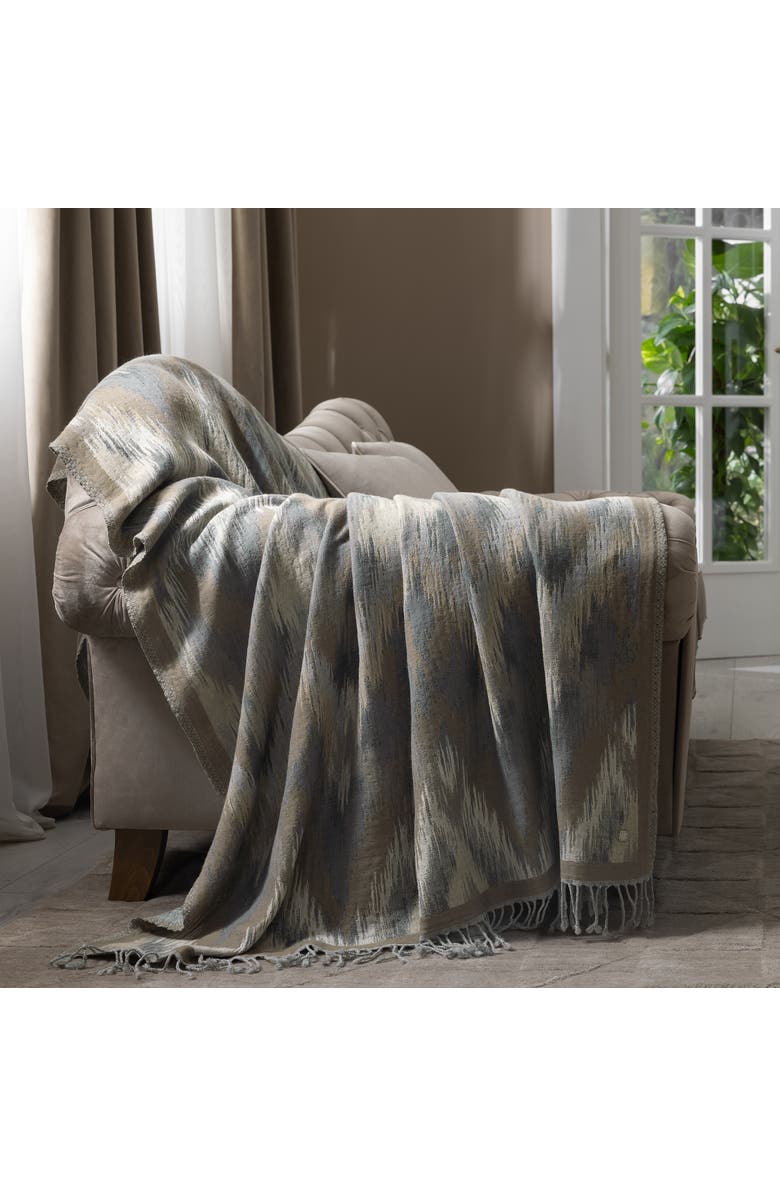 Togas Mesed Throw, Alternate, color, Brown