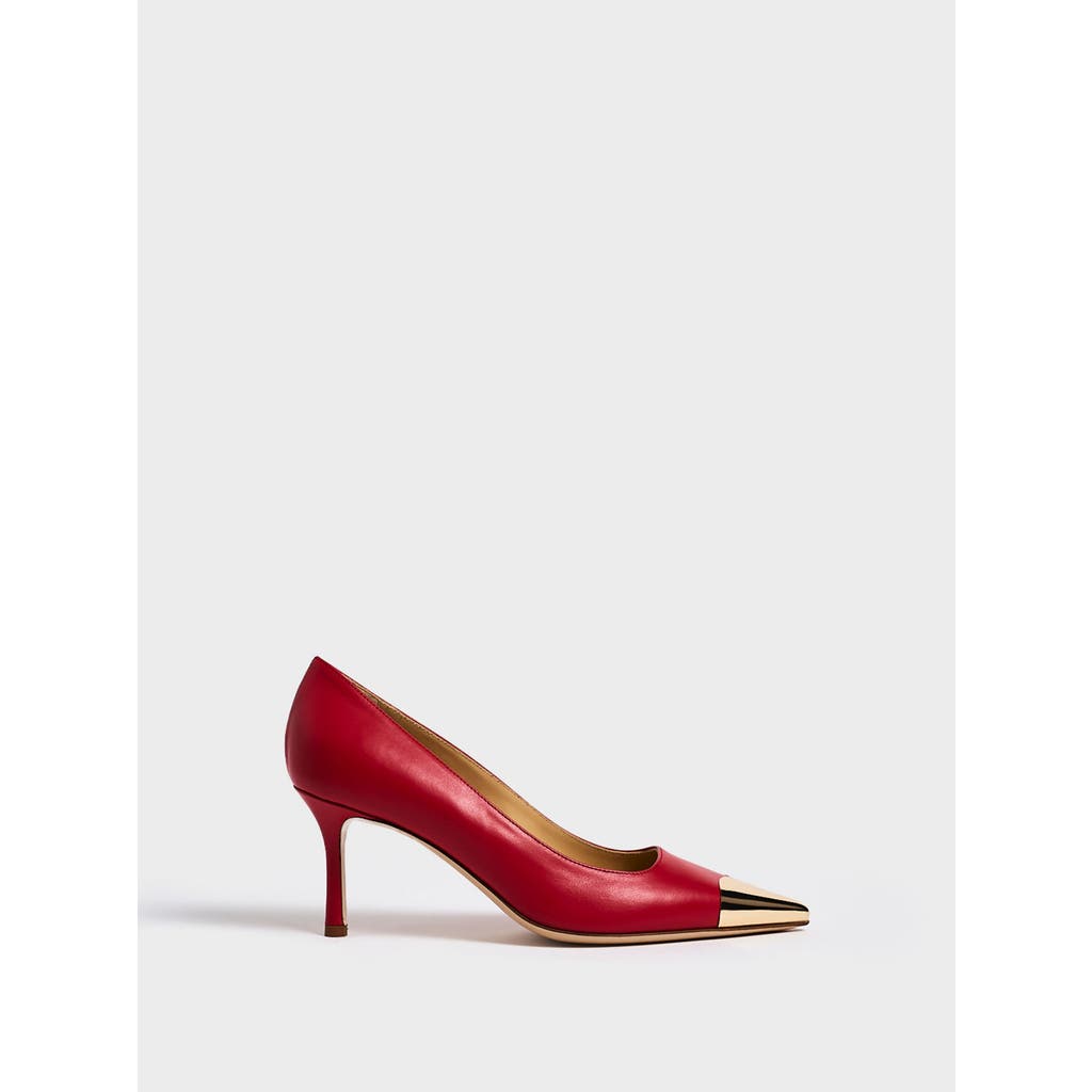 Marion Parke Ava Pump | Nappa In Red