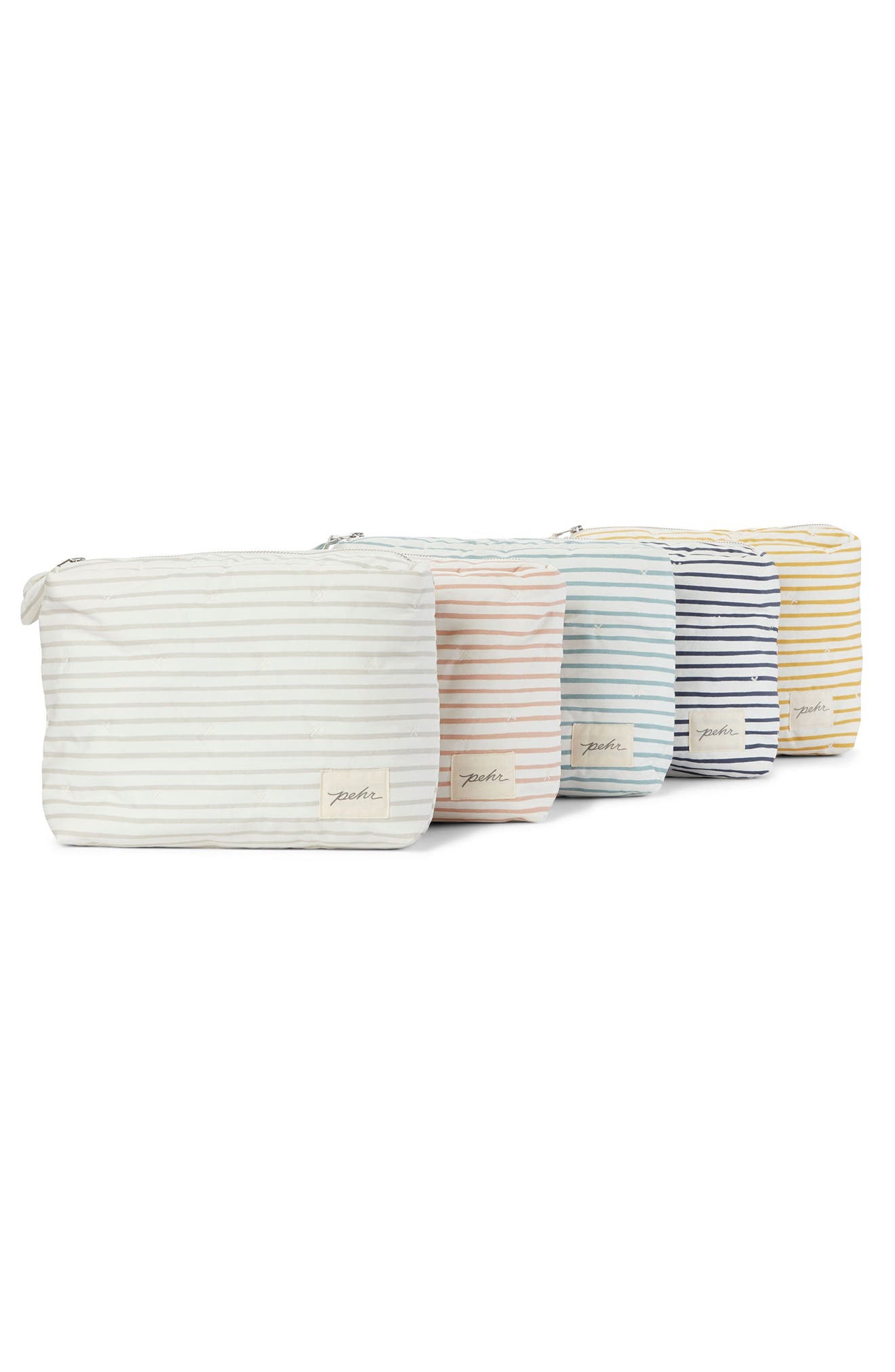 Pehr On the Go Pouch, Alternate, color, Stripes Away Rose Pink