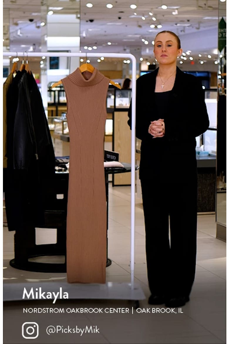 Channary Rib Midi Sweater Dress video