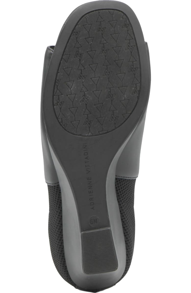 Adrienne Vittadini Aria Wedge Sandal, Alternate, color, Black-Ss