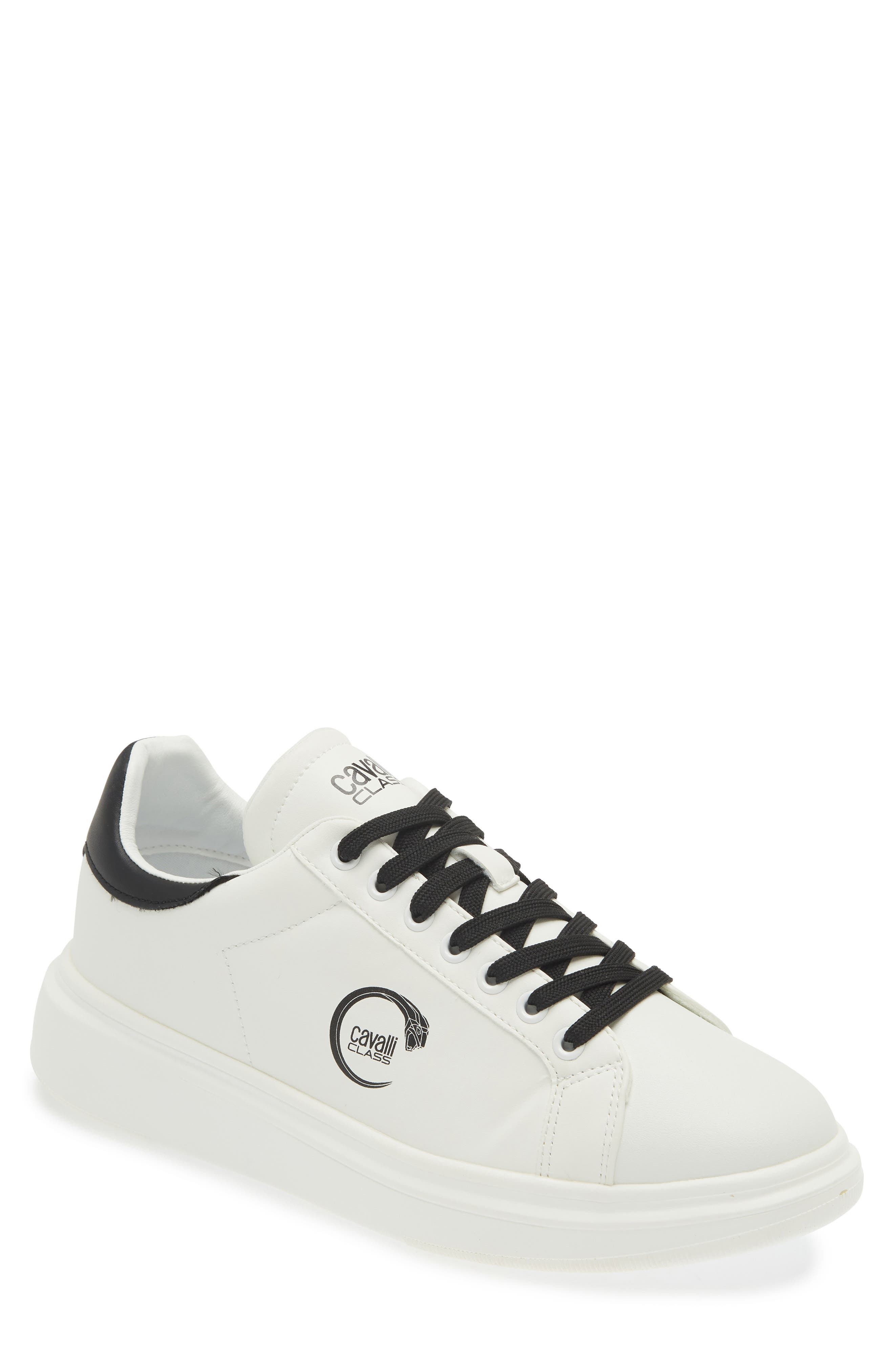 Roberto Cavalli Cavalli Class Logo Low Top Sneaker