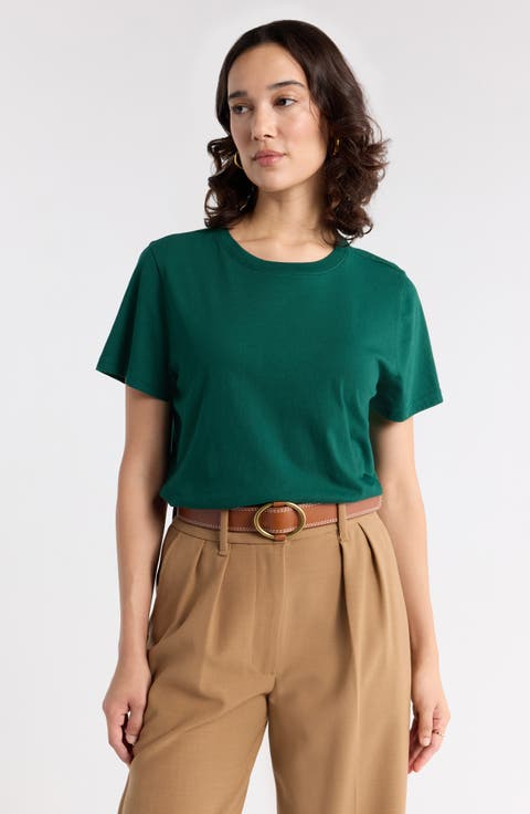 Crewneck Cotton T-Shirt