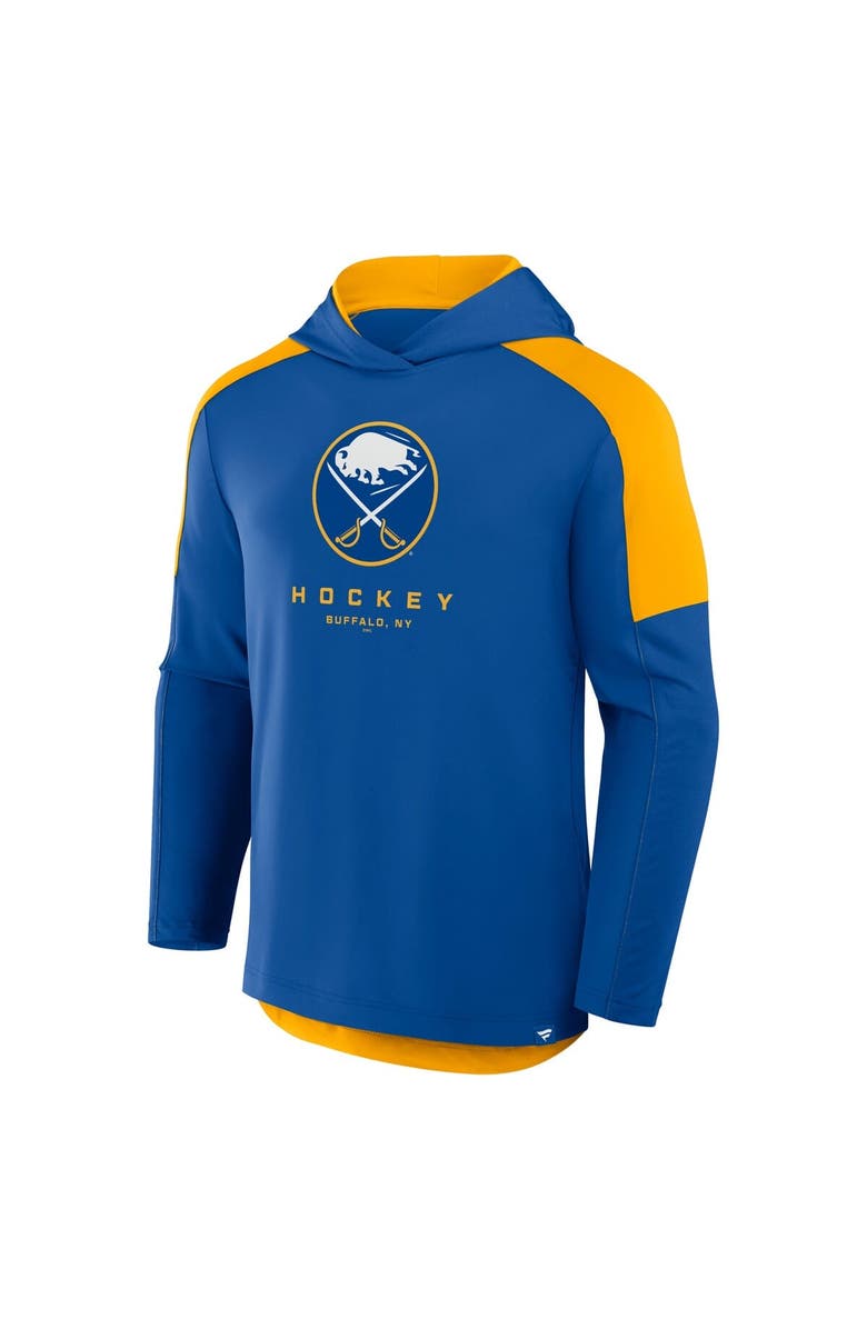FANATICS Men's Fanatics Royal Buffalo Sabres Meta Game Transitional Pullover Hoodie, Main, color, Royal
