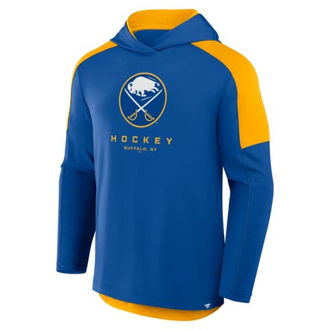 Men's Fanatics Royal Buffalo Sabres Meta Game Transitional Pullover Hoodie